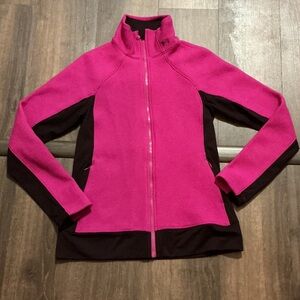 Under Armour Women's Vibrant Pink and purple cold gear infrared Full-Zip Jacket